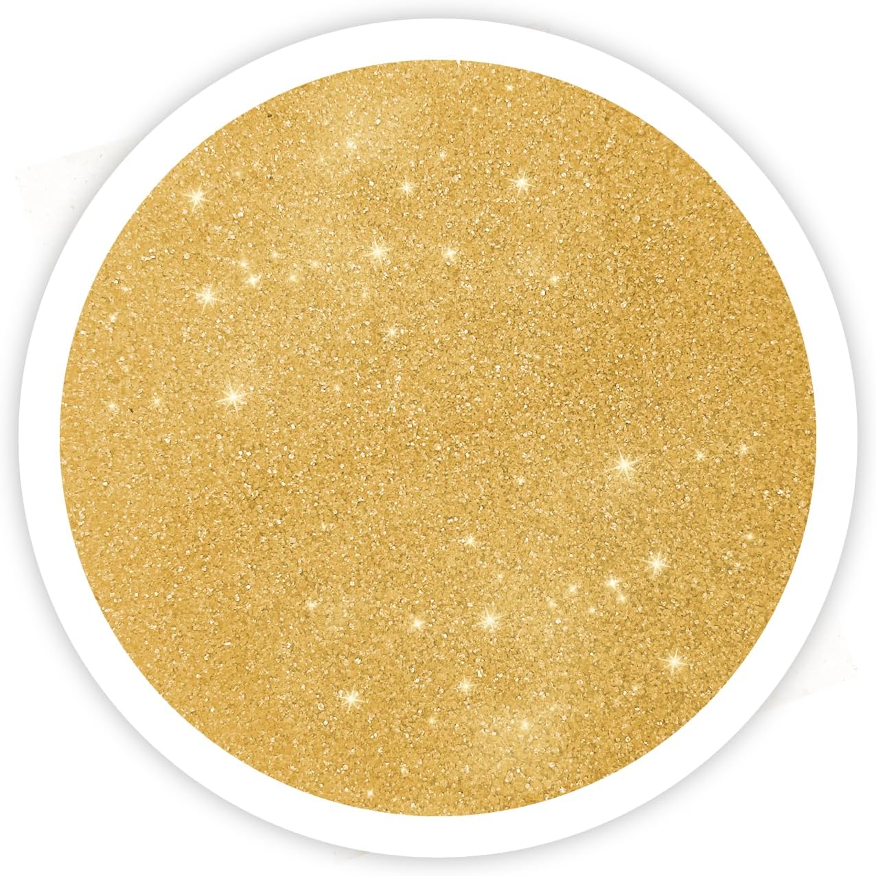 Gold Shimmer Unity Sand, 1 LB (16 oz), Metallic Colored Sand for Weddings, Vase Filler, Home Decor, Crafts, Terrariums, and More