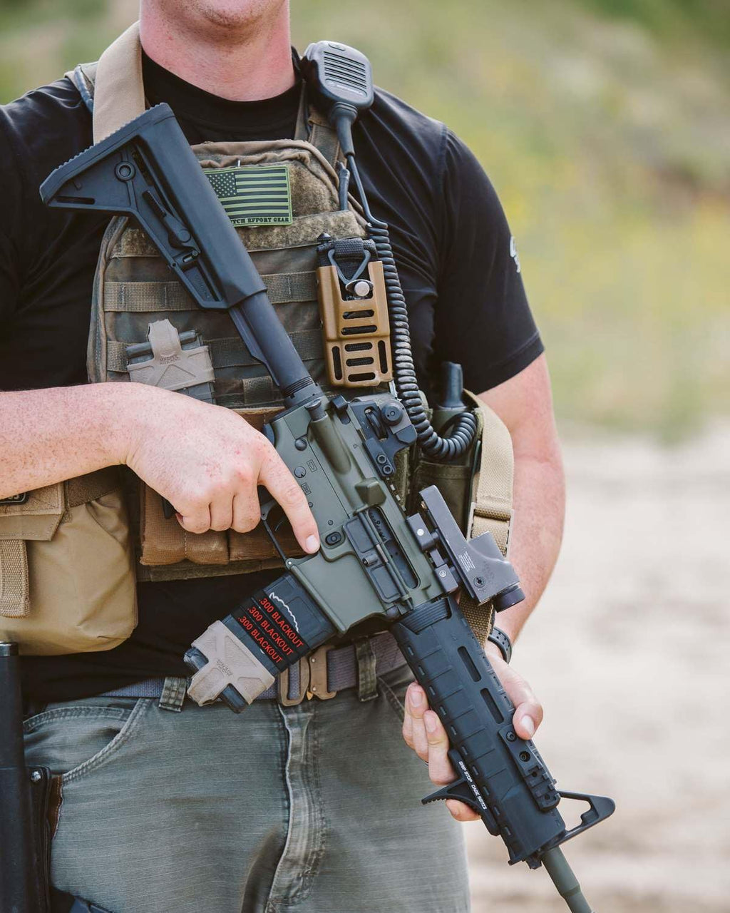 10 Pack Magazine Marking Band 5.56 NATO, .300 Blackout, 7.62 x 39 mm Magazine Bands for Accessories