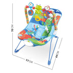 Baby Electric Rocking Chair Multifunctional Music Shaking Table Children Rocking Chair Reclining Chair is Suitable for Infants Under 1 Year Old (Color : C)