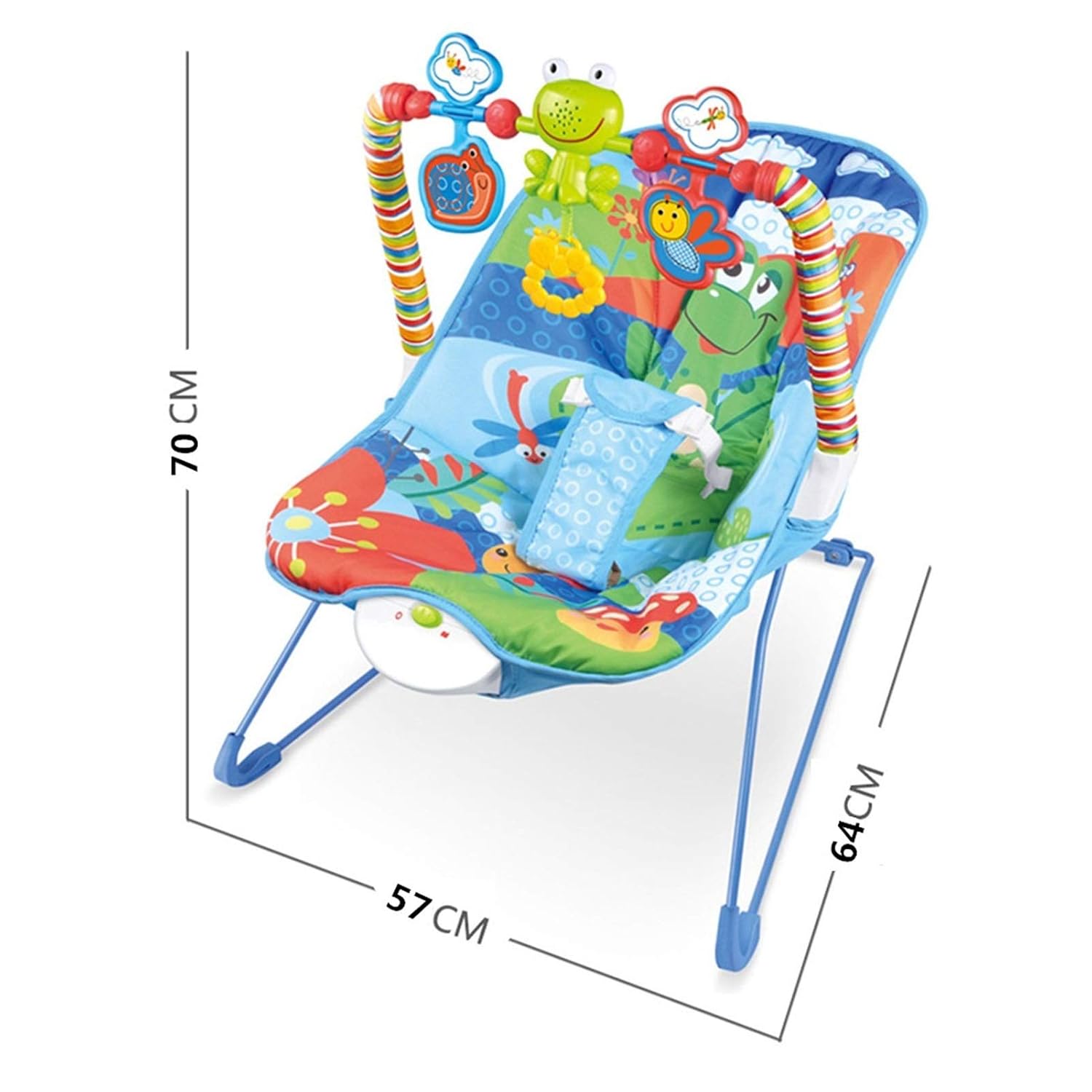 Baby Electric Rocking Chair Multifunctional Music Shaking Table Children Rocking Chair Reclining Chair is Suitable for Infants Under 1 Year Old (Color : C)