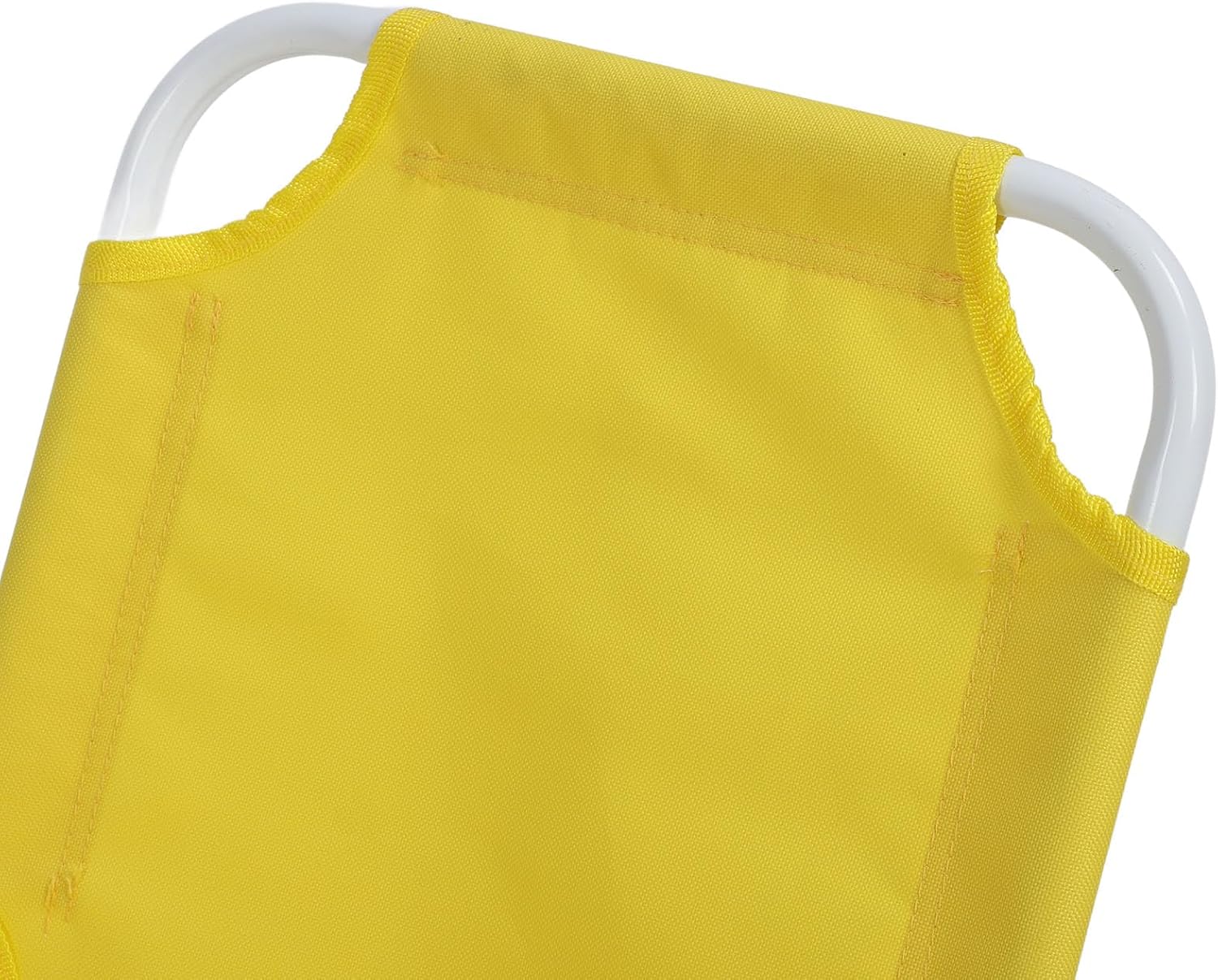 Precise Children Beach Chair Portable Camping Chairs with Sunshade Umbrella for Outdoor Activities Beach Camping Picnics Park, 14.96x13.58x20.87in, Oxford Cloth + Steel Pipe (Yellow)