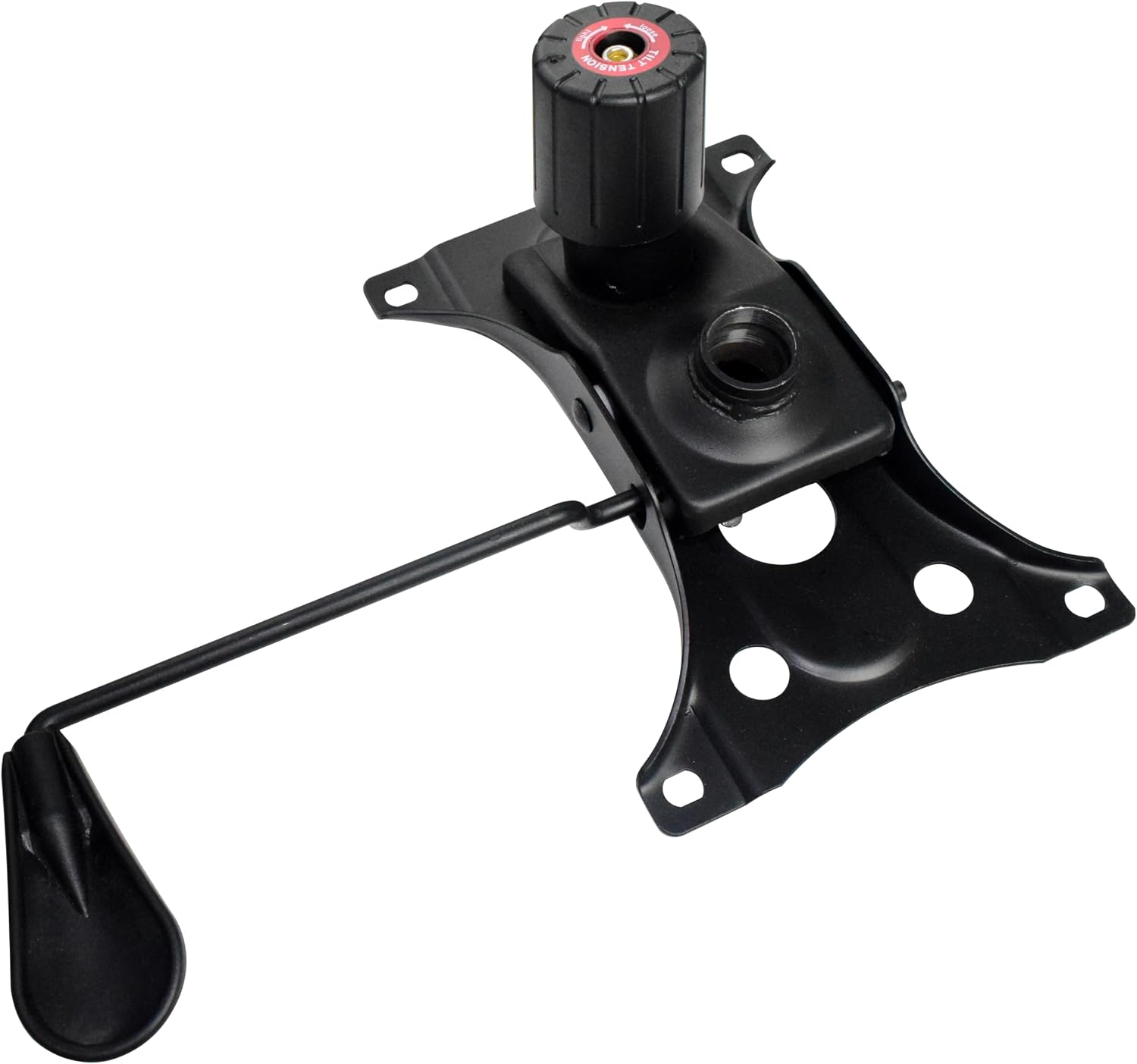 MySit Heavy Duty 300 LBs Office Chair Tilt Mechanism Replacement Parts, 5.9'' x 8.6" Mounting Holes Tilt Control Mechanism(Not Standard Dimension)