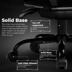 EXRACING Gaming Chair with Footrest, Ergonomic Computer Chair 350lbs High Back for Adults, Height Adjustable Video Game Chair with Headrest and Lumbar Support, 360° Swivel, PU Leather, Grey