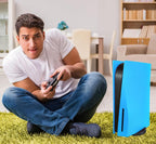 Disc Edition Face Plates Cover Skins Shell Panels for PS5 Console, Accessories for PlayStation 5 Protective Replacement Faceplates Dustproof Anti-Scratch (Starlight Blue)
