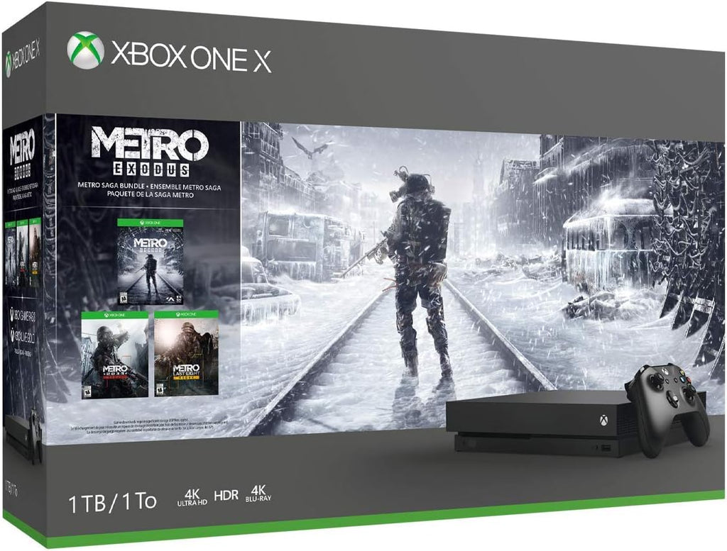 Xbox One X 1TB Console - Metro Exodus Bundle (Discontinued) (Renewed)