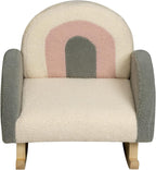 Gift Mark - Plush Kids Rocking Chairs - Grey