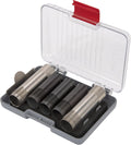 Allen Company Competitor Choke Tube Case - Holds 5 or 6 Choke Tubes, Black/Red - Clay, Trap & Skeet Shooting Accessory