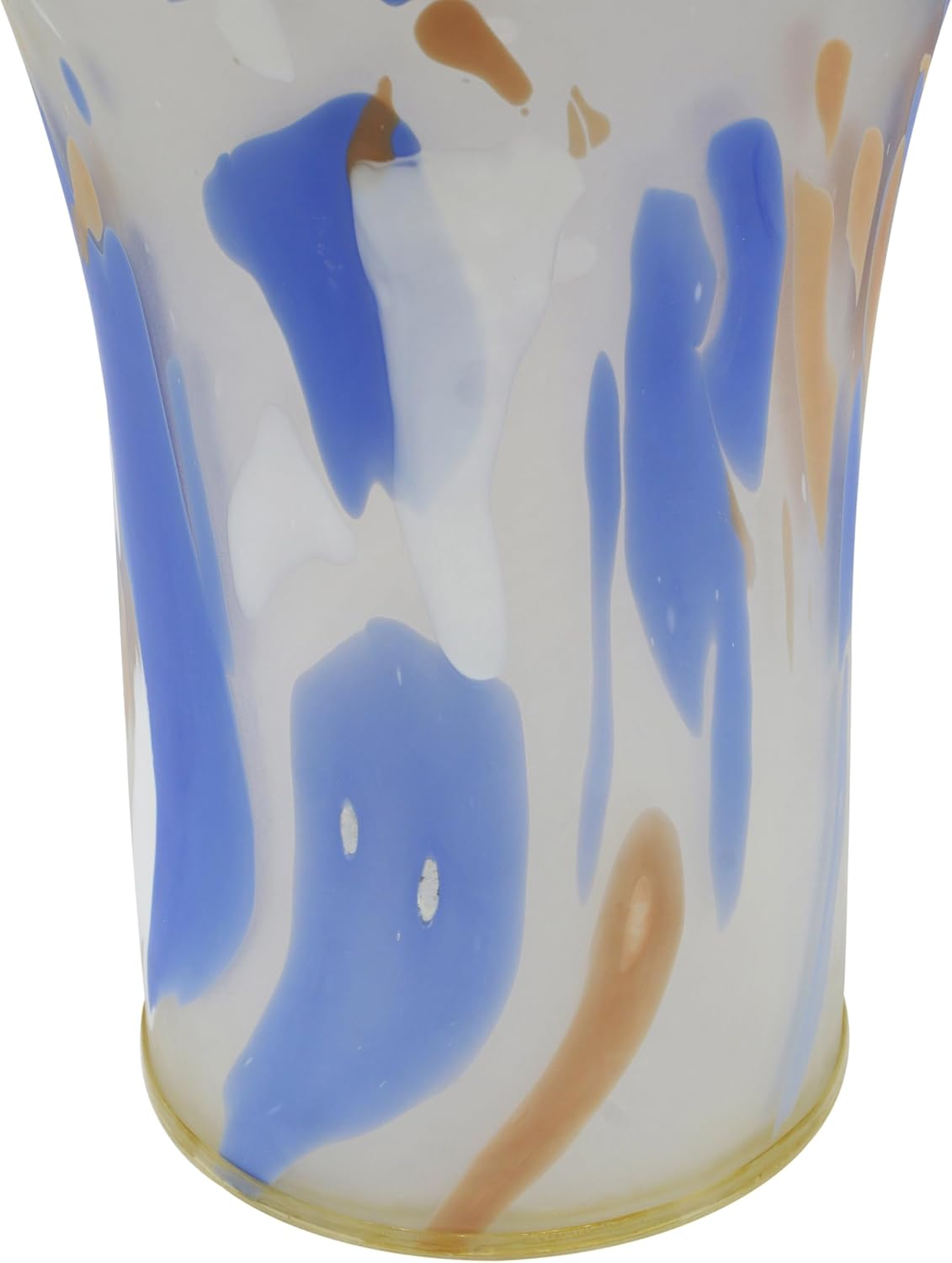 First of a Kind Side Table in Multi Glass