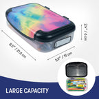 ZIPIT: Pencil Box Bundle: Rainbow & Butterflies - Recycled Plastic Cases, Large Capacity Storage Organizers, School Supplies-Stationary, Kid-Girl-Boy