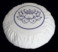 Meditation Pillow Zafu Cushion Lotus Enlightenment and Other Symbols