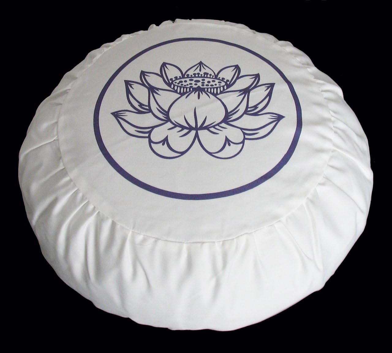 Meditation Pillow Zafu Cushion Lotus Enlightenment and Other Symbols