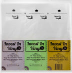 Invest In Vinyl 50 Master Sleeves Rice Paper Anti Static LP Inner Sleeves for Vinyl Records Provide Your LP Collection with The Proper Protection