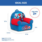 Delta Children - Spidey and His Amazing Friends Cozee Buddy Kids Chair, Blue