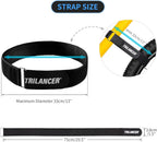 Trilancer Bike Rack Straps, 4-Pack Adjustable Bike Wheel Stabilizer Strap with Hook and Loop for Car and Wall Mount, for Transportation and Storage (29.5'' x 1.5'')