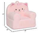 Delta Children Deluxe Cozee Chair, Pink Cat
