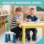 OCATO Plastic Toddler Chairs: 2 Pcs Kids Chairs for Table Step Stool Lightweight Indoor or Outdoor School Camping Playroom Nursery Beach Activity Small Chair for Kids Boys Girls Birthday Gifts Age 3