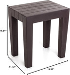 Tatay Lombok Stool, Brown