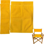TBACW 2 Set (4pcs) 20.86''L X 16.14''W Directors Chair Canvas Replacement Covers Kit for Directors Chairs Movie Chair Replacement Canvas Oxford Cloth Cover for Home Director Chair