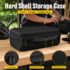 ALKOO CO2 N2O Cartridge Organizer Case Only, 40-Slot Holder for 8g/12g Refills, Fits for Crosman for Umarex for Daisy for Leland Style Cartridges, Hard Storage Box for Bike Inflators (40-Slot)