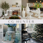 CG Hunter Faux Succulent Arrangement, Premium Artificial Indoor Plant Enhances Interior Design, Display on Any Surface in Your Home Adding an Inviting Touch of Nature, Grey Planter Pot Included