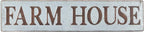 Deco 79 64335 Wall Sign, Bronze/White