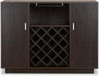 Mid-Century Retro Wine Cabinet, Storage Cupboard for Kitchen Living Dining Room Hallway,for Kitchen Home