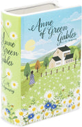 Steel Mill & Co Original Large Book-Shaped Decorative Vase, Ceramic Vases for Home Decor, Cute Bookshelf Decor, Unique Vase for Book Lovers, Anne of Green Gables