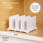 YouCopia StoraBag Reusable Shopping Bag Organizer, Adjustable Shelf Dividers for 20+ Tote, Cloth, Grocery and Lunch Bags