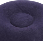 Round Footrest Stool, IndoorOutdoor Camping Outdoor Mattress Inflatable Ottoman for Camping Backyard Patio Garden Home