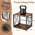 Wood Vinyl Record Storage,DIY Stackable Record Holder,Holds 80-100 LPs,Retro Vinyl Holder, Visualize Album Crate Cube,Top Supports Turntable in Bedroom Living Room Music Corner for 7/10/12In