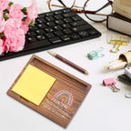 Principal Sticky Note Holder, Principal Appreciation Gifts, Teacher's Day Thank You Gifts for Principal, School Principal Desk Self-Stick Note Pad Holders TZP58