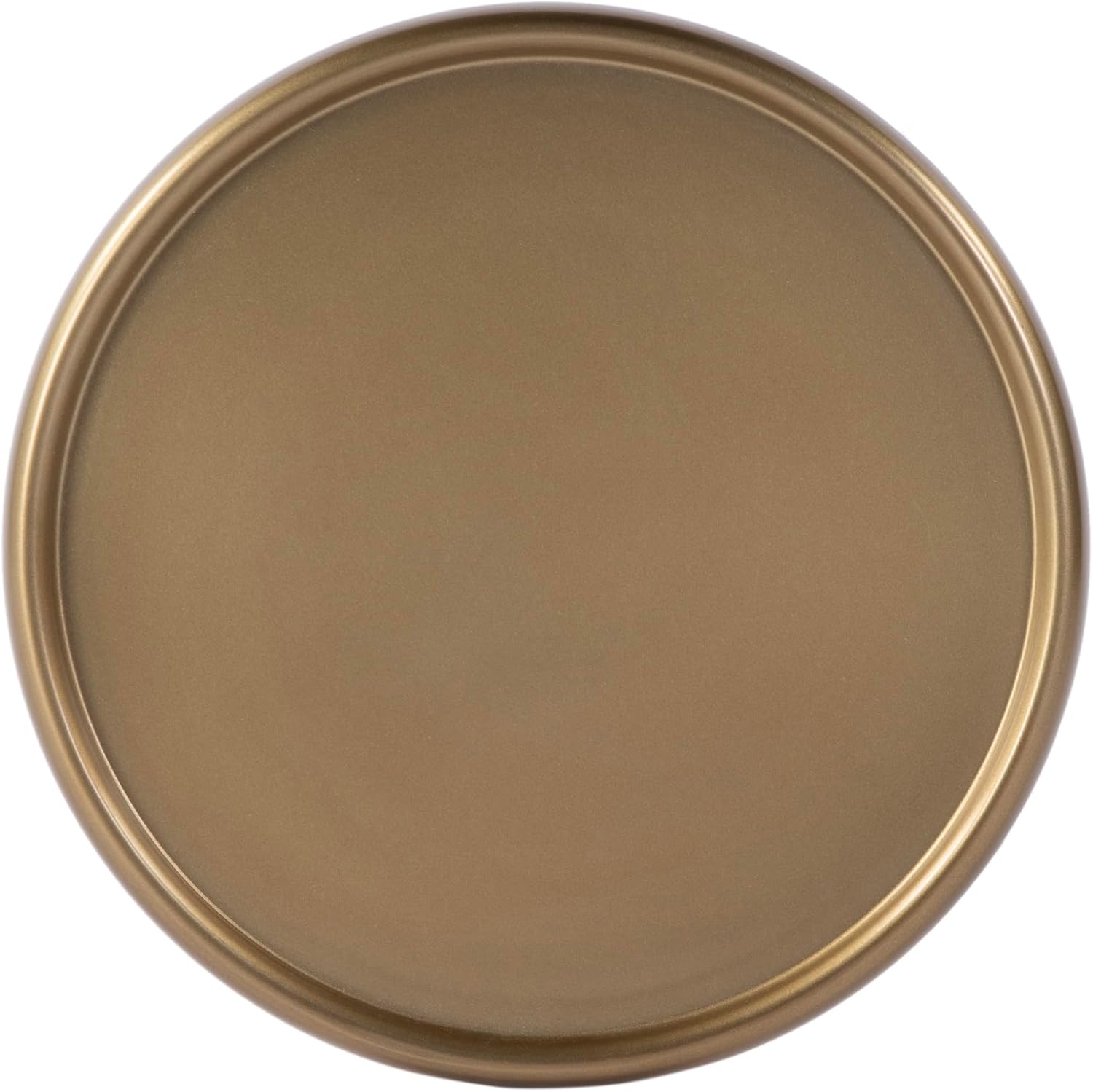 Butler Specialty Company Astoria 10 in. W Round Metal Pedestal End Table - Gold