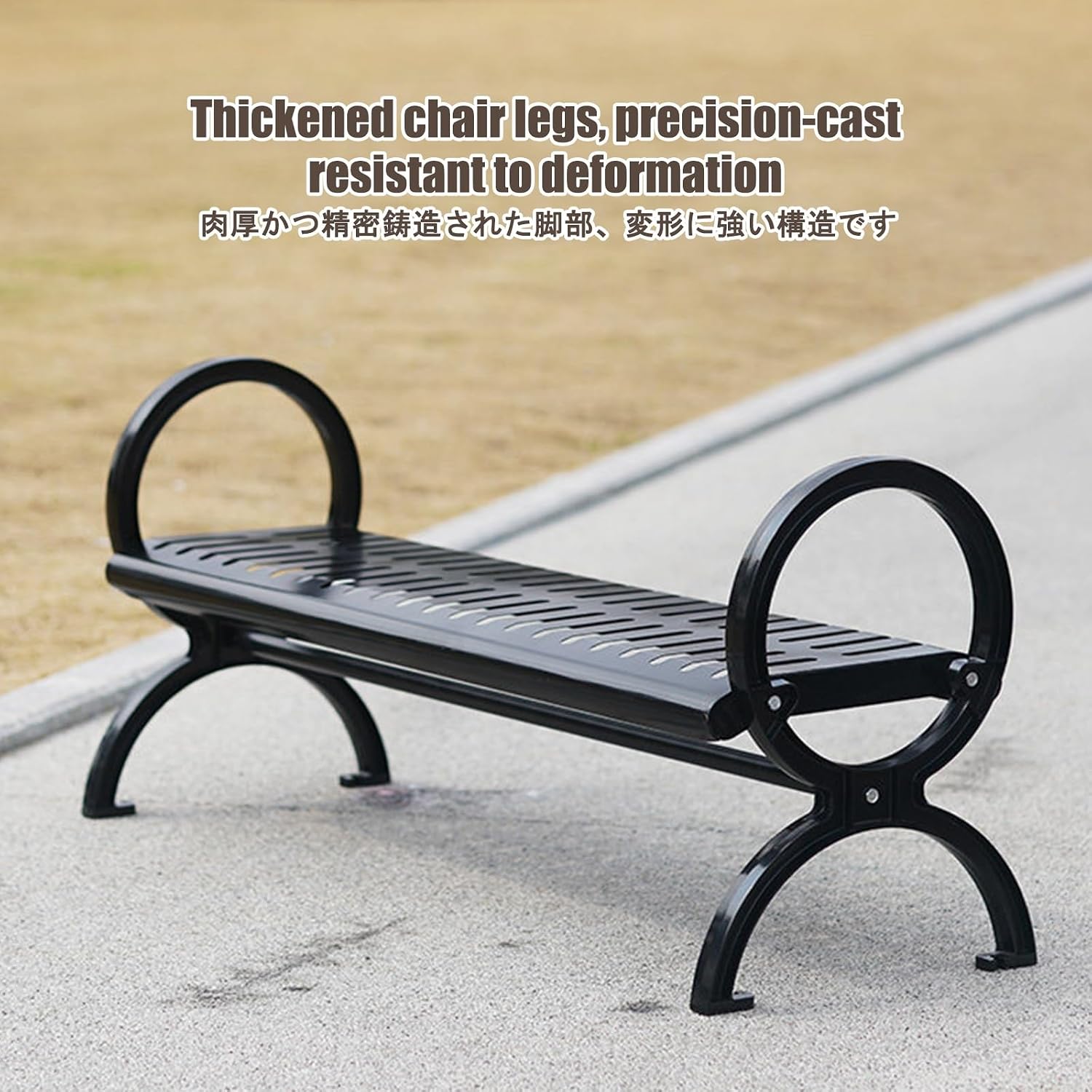 Garden Benches for Outdoors, Front Porch Benches Outdoor, Easy to Assemble, Suitable for Patios, Porches, Poolside Areas, Courtyards, and Balconies.(150 * 60 * 40CM)