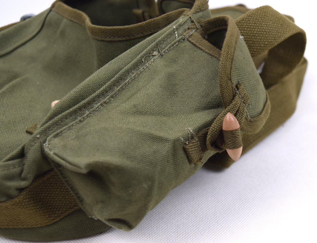 Surplus Vietnam War Period Chinese Military Drum Mag Pouch