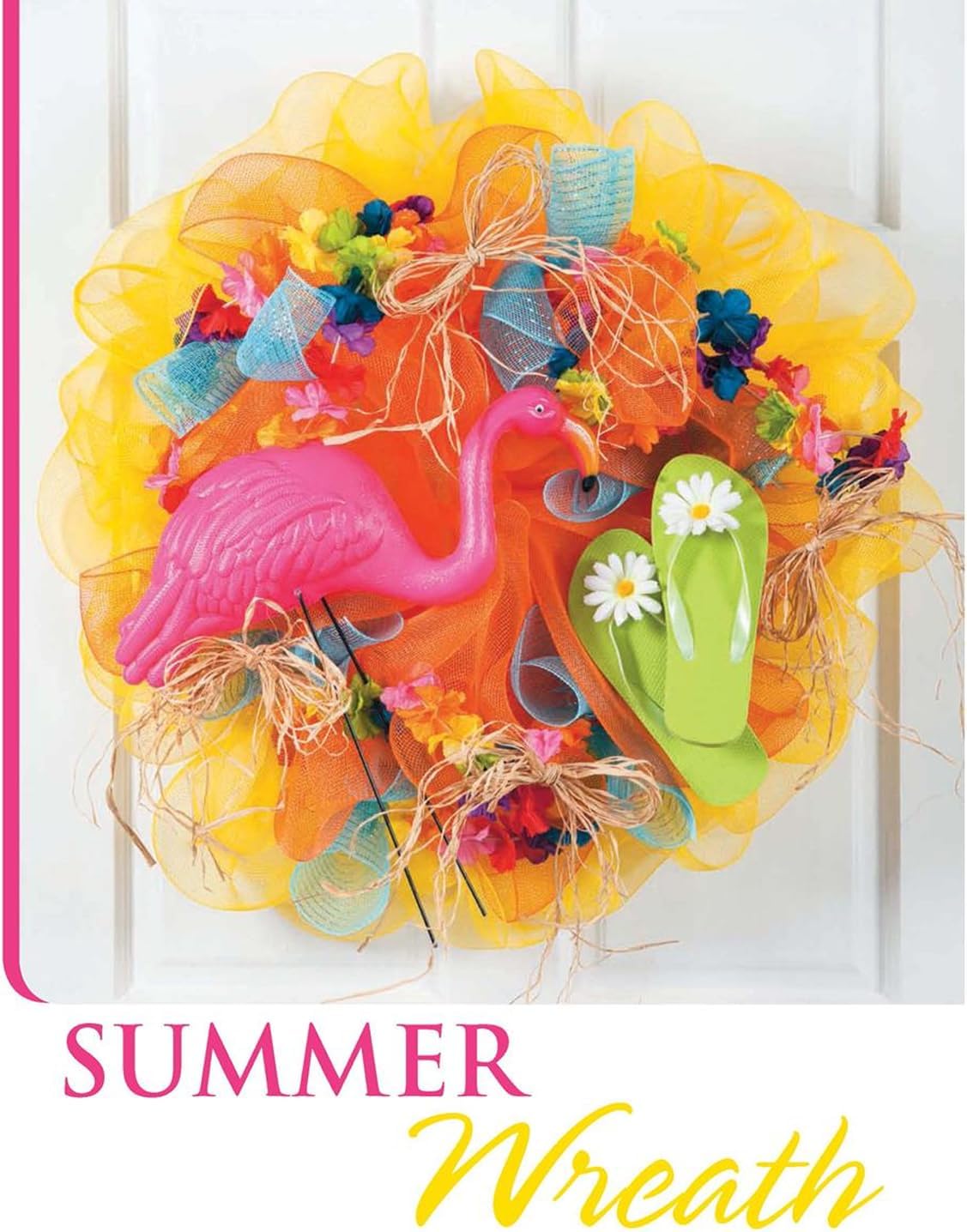 Leisure Arts-Deco Mesh Wreaths