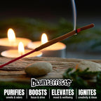 Blunteffects Hand-Dipped Incense Sticks - Premium 144-Pack Variety Set, 12 Different Scents, 11" Long, USA-Made Aromatherapy with Long Burn Time (12 Pack, 144 Total Sticks)