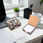 Cat Diamond Painting Kit Note Box,Memo Paper Storage Box Diamond Art,Sticky Note Holder Diamond Art,Diamond Painting Memo Pad For Office Desk. (Cat)