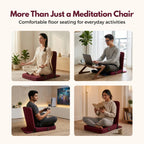 Friends Of Meditation Back Jack Meditation and Yoga Chair (18 X 18 Inch)
