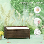 Outdoor Storage Bench with 34 Gallon Capacity