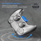 tomtoc Protective Case for PS5/PS5 Pro Controller, Hard Shell Joystick Protector for PlayStation 5 DualSense Wireless Remote, Shock-Proof, Dust-Resistant, Anti-Scratch, Protective Cover