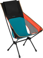 Helinox Chair One Highback (re) High-Performance Camping Chair,2.6lbs, Camping Chairs High Back, Packable, Portable Chair for Backpacking, Camping, Hiking, Travel, Heritage Multi Block