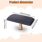 Meditation Bench - Yoga Bench,Wooden Zen Meditation Stool Kneeling Bench for Mindfulness Practice Tea Ceremony and Relaxation Ergonomic Design for Comfort and Support Househol (Blue)