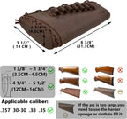 WAYNE'S DOG Leather Buttstock Cheek Rest Pad