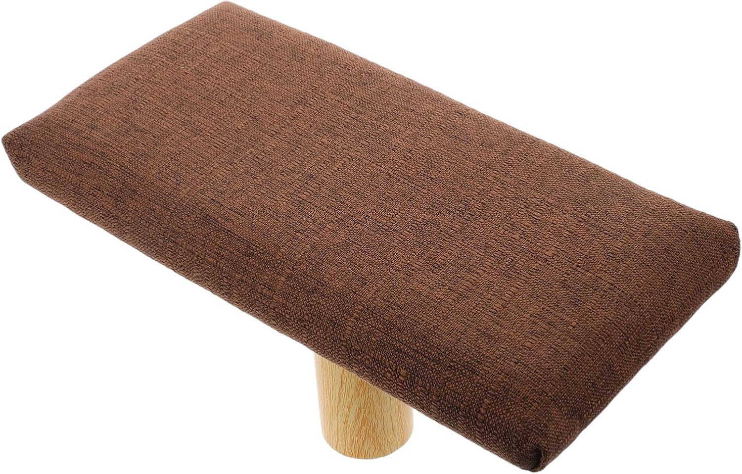 Ergonomic Wooden Chair with Cotton Cloth Cushion, Versatile Use for Office and Home Decor, Stylish Natural Elegance and Unique Aesthetic Design