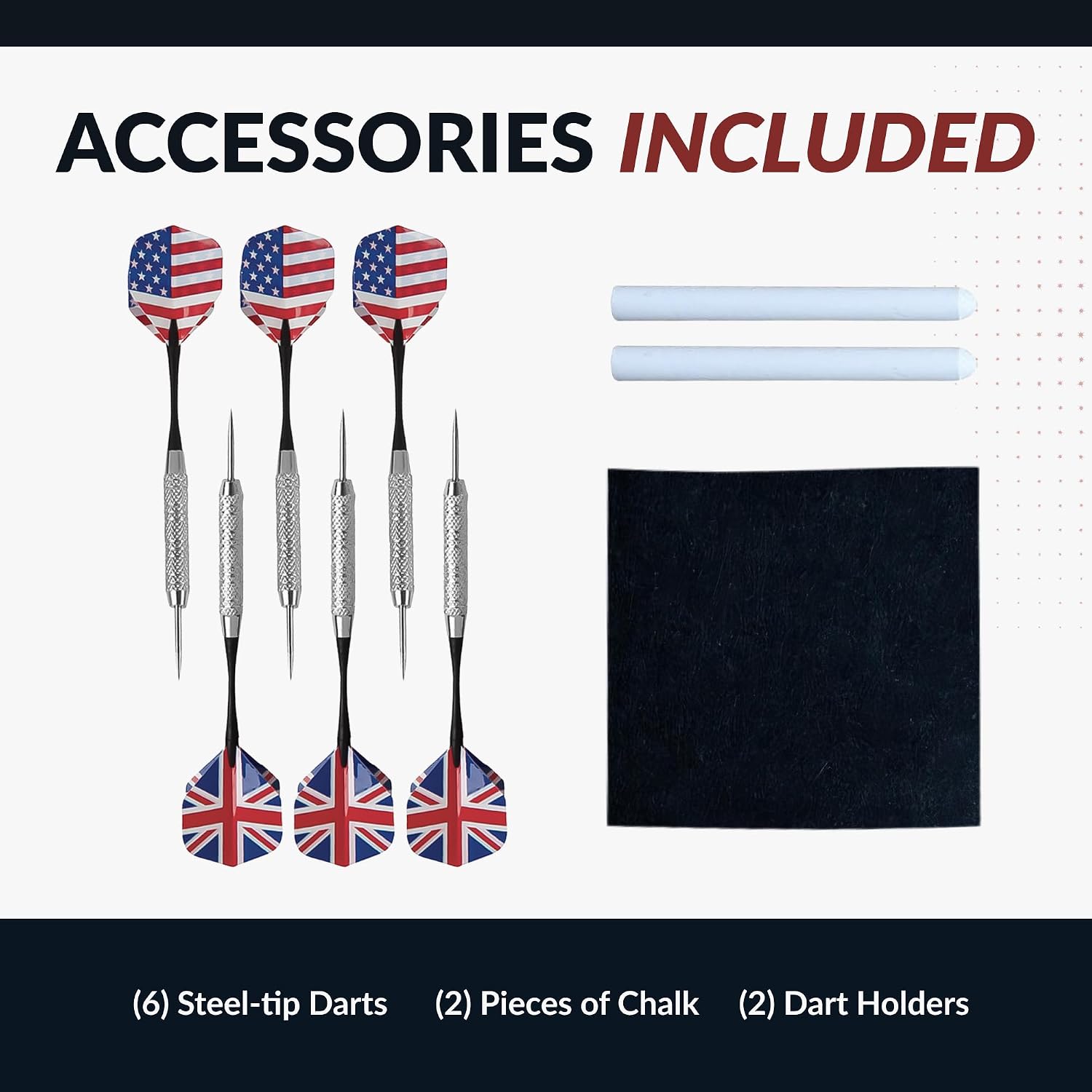 Hathaway Drifter Solid Wood Dartboard & Cabinet Set