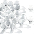 FUTUREPLUSX 5LB Glass Marbles, 0.63Inch Clear Marbles Bulk for Vase Fillers, Home Decor