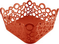 Gio'Style Shapes Square Polypropylene Red