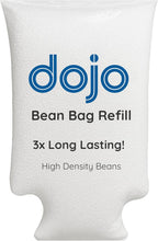 Dojo Bean Bag Refill 100L – 3X Long Lasting – High-Density Polystyrene Beads for Bean Bags, Loungers, Pool Floats, Pillows, and Crafts