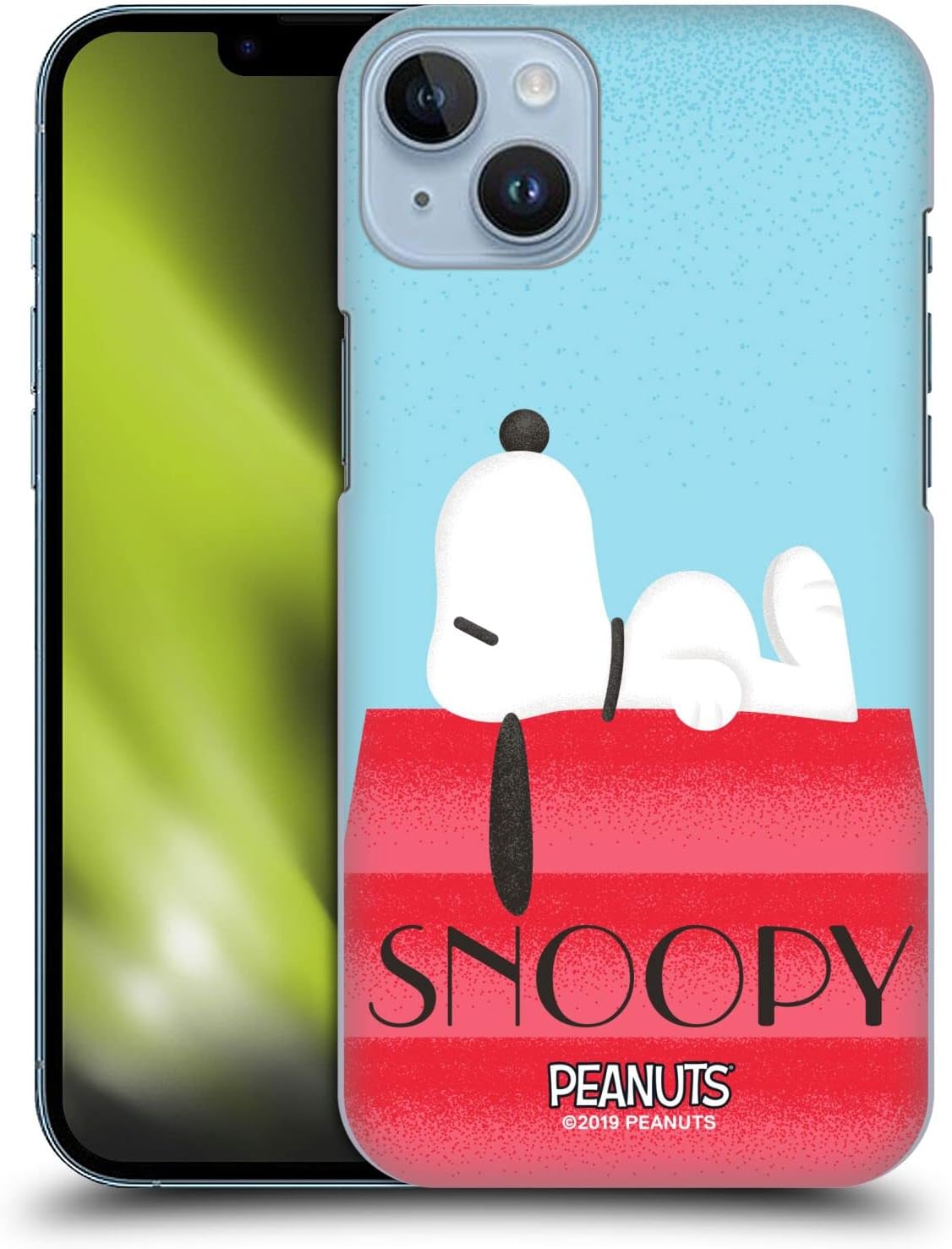 Head Case Designs Officially Licensed Peanuts House Snoopy Deco Dreams Hard Back Case Compatible with Apple iPhone 14 Plus