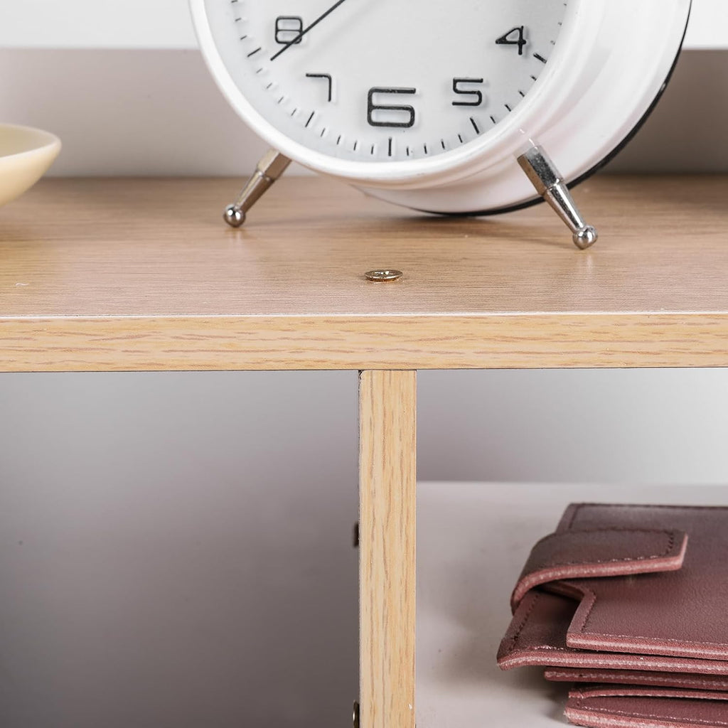Nightstand with 2 Drawers, Modern Bedside Table Simple Bedside Storage Locker Nordic Bedside Storage Cabinet for Home Bedroom
